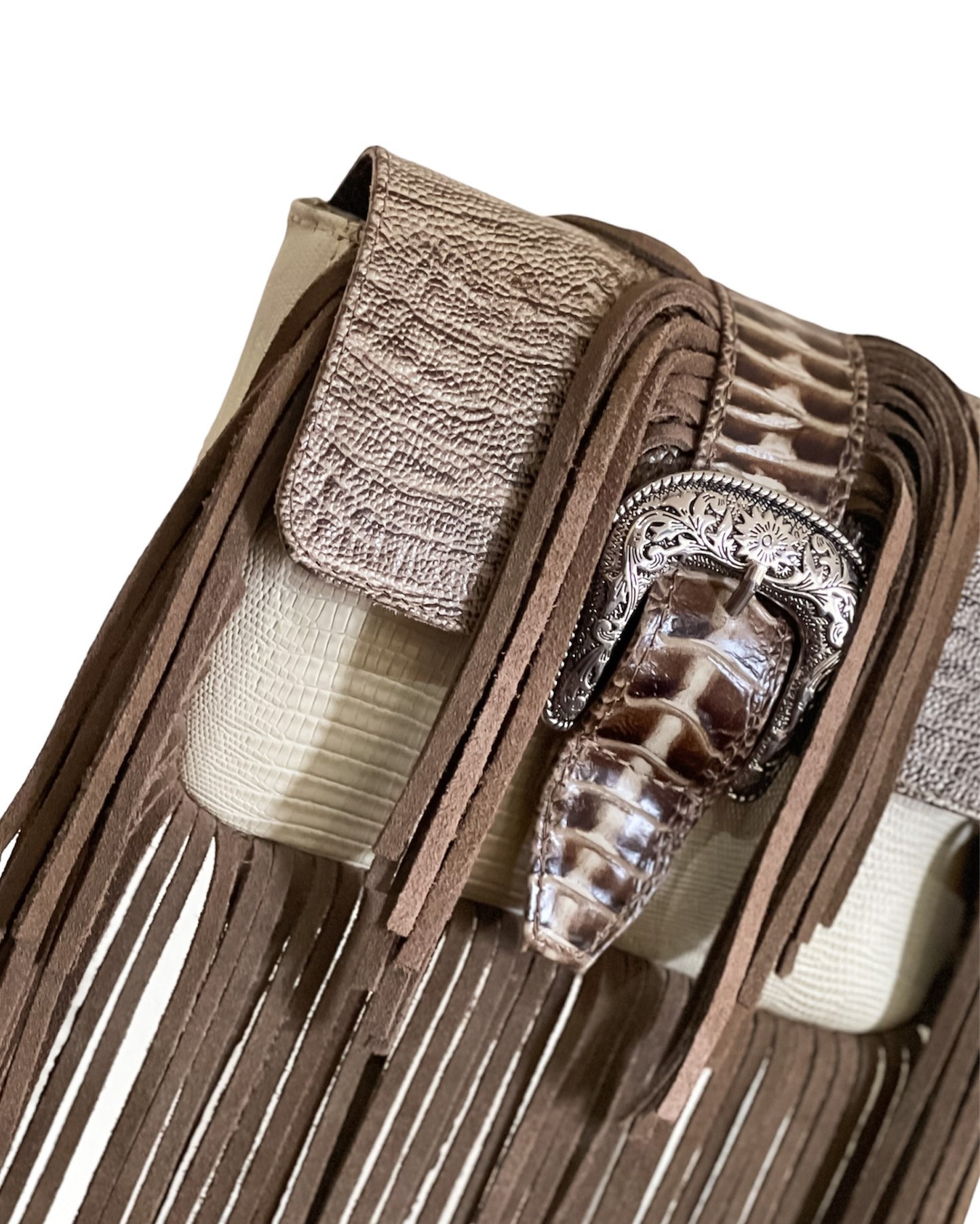 FENIX VANILLA OSTRICH ARMADILLO